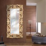 Espelho Birmingham Ouro Envelhecido 88x147CM
