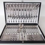 FAQUEIRO RIGA 75PÇS FACA BIFE INOX 12650029