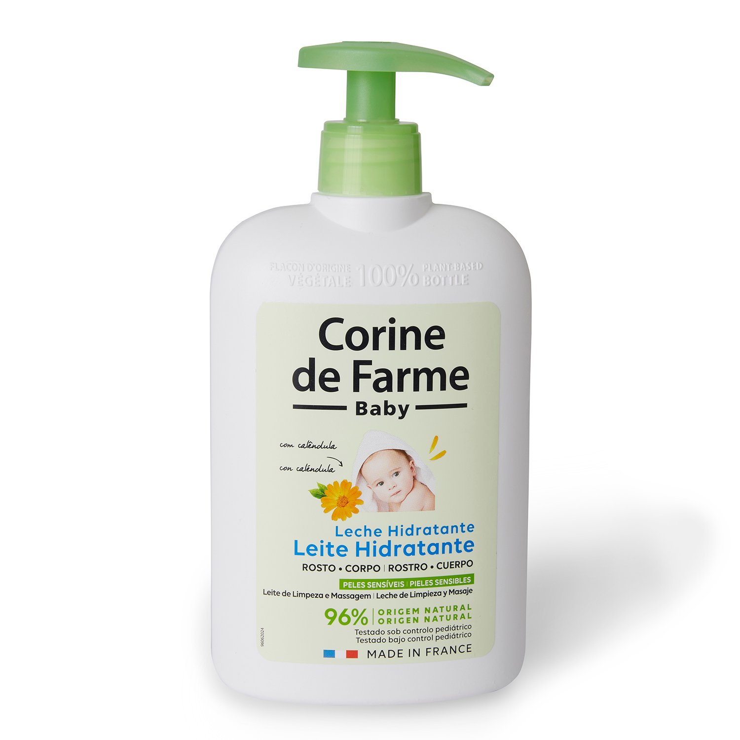 GEL BANHO CORINE DE FARME SUAVE BABY 6X750ML Gel de Banho Suave Corpo e Cabelo Corine de Farme Baby 750 ML - Image 1
