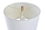 Candeeiro Mesa Vidro Metal 36X36X64CM LA-193666 - Image 3