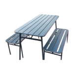 Conjunto Jardim 3pçs cinza X80000430