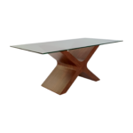 Mesa de Jantar de Vidro MB-178117 - Image 2