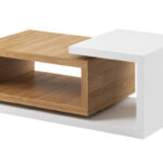 Mesa de Centro Bota Branco Grandson Oak