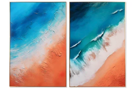 Quadro Decorativo Alumínio MDF 80 X 120 Abstrato CU-211876