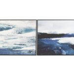 Quadro Decorativo Tecido tela Ondas CU-193114