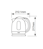 Jarro Elétrico Kupla 1,7L 400010023 - Image 6