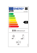 Frigorífico Combinado Vox KK3300SE - Image 4