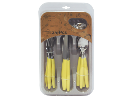 Talheres + Tabuleiro Plast Bege 1)