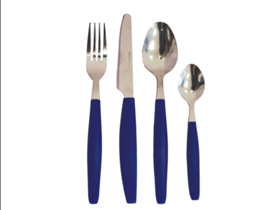 Talheres + Tabuleiro Plast Azul 1) - Image 2