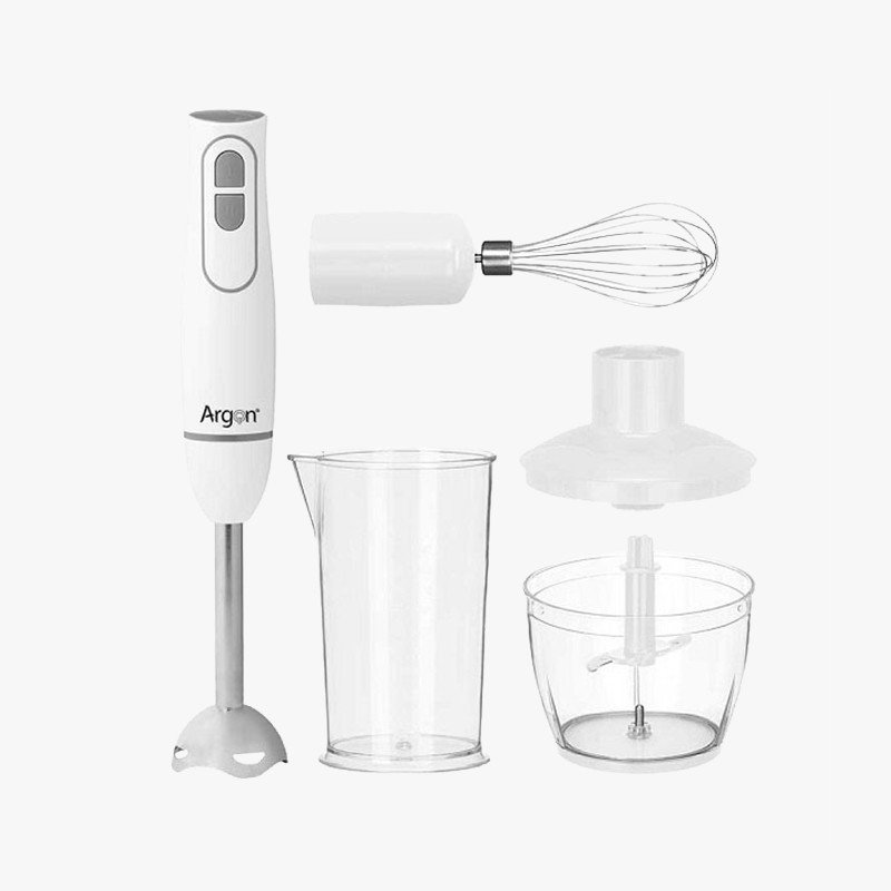 set-batidora-y-accesorios-1000w Varinha Magica Conjunto com Acessórios Branco 10237 - Image 1