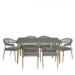 Conjunto Jardim 7 Peças Alumínio 890918908909191
