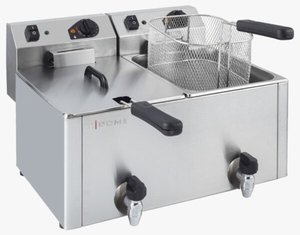 Fritadeira Dupla Com Torneira X-Dome XDF 77LG