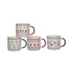 CANECA NATAL PORCELANA 360ML 24572