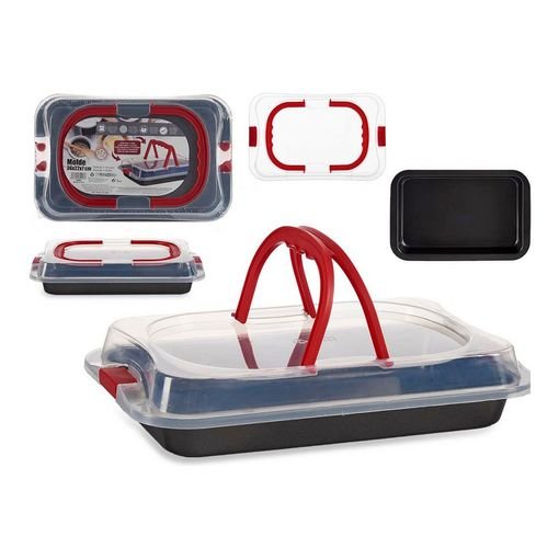 FORMA TARTE RECT METAL 89953