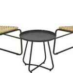 MESA 2CAD JARDIM 3PCS RATTAN NATURAL VN3000160