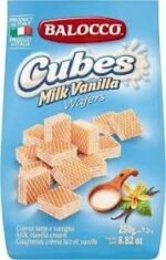 BOLACHA WAFERS LEITE BAUNILIA 12X250GR K8200147 - Image 2