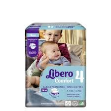 FRALDA LIBERO COMFORT OPEN T4 7-11KG 8X26PÇS 67784